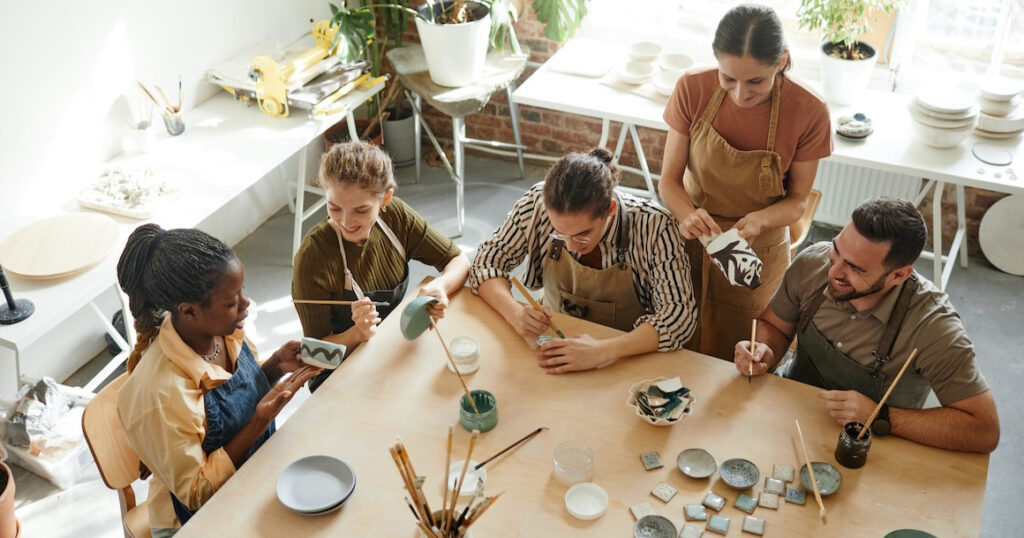 Cours de poterie