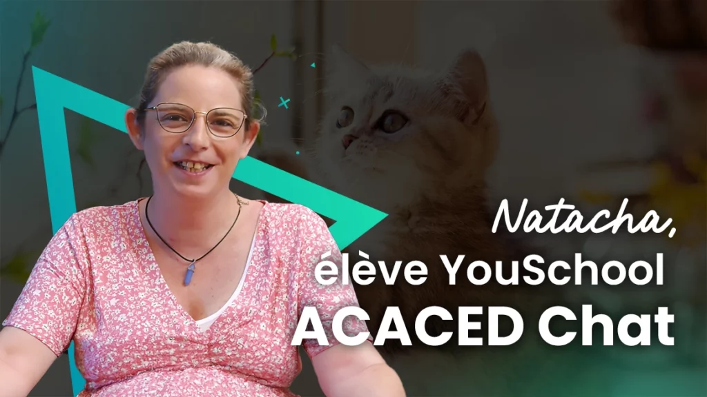 Natacha a changé de vie professionnelle en obtenant son ACACED Chat en 3 mois !