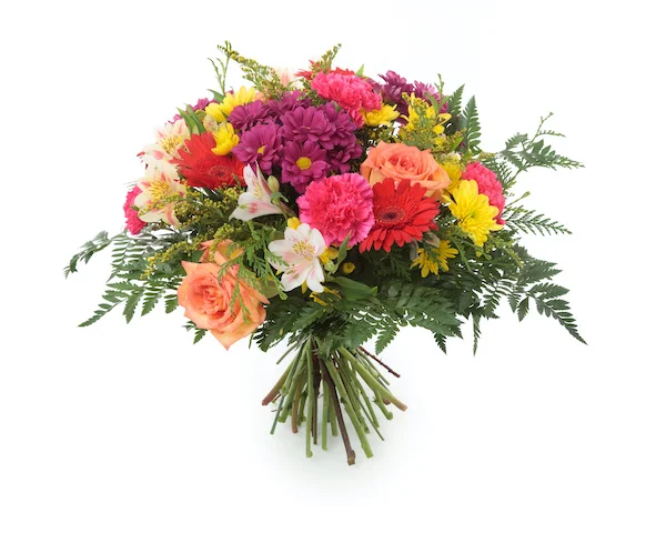 Vrille bouquet de fleurs